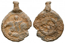 Crusaders Lead Amulet,
Reference:
Condition: Very Fine

Weight: 5,4 gr
Diameter: 29 mm