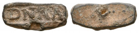 Ancient Lead Amulets, 
Reference:
Condition: Very Fine

Weight: 5,4 gr
Diameter: 23,8 mm