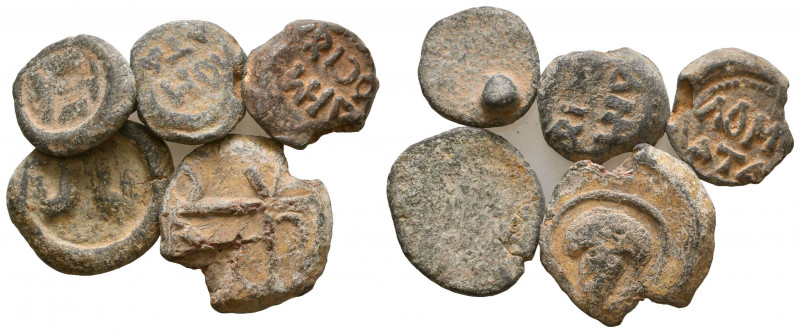 Lot of as seen Ancient Lead Seals, 
Reference:
Condition: Very Fine

Weight: lot...