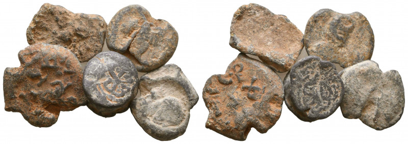 Lot of as seen Ancient Lead Seals, 
Reference:
Condition: Very Fine

Weight: lot...