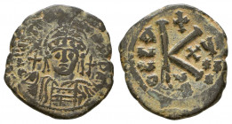 Byzantine Empire, Justinian. AD 527-565. AD. Ae
Reference:
Condition: Very Fine

Weight: 8.9 gr
Diameter: 27 mm