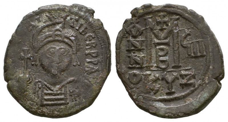 Byzantine Empire. Maurice Tiberius. 582-602. AE
Reference:
Condition: Very Fine
...