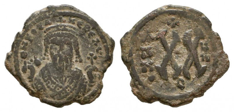 Byzantine Empire. Phocas. 602-610. AE
Reference:
Condition: Very Fine

Weight: 4...
