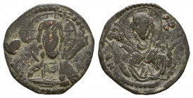 Byzantine Coins Ae, Anonymous, Bust of Jesus, 7th - 13th Centuries
Reference:
Condition: Very Fine

Weight: 4.9 gr
Diameter: 26 mm