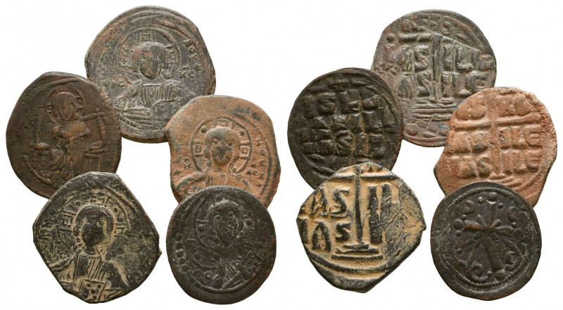 Byzantine Empire. Lot as seen. AE
Reference:
Condition: Very Fine

Weight: lot g...