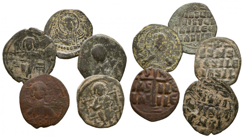 Byzantine Empire. Lot as seen. AE
Reference:
Condition: Very Fine

Weight: lot g...