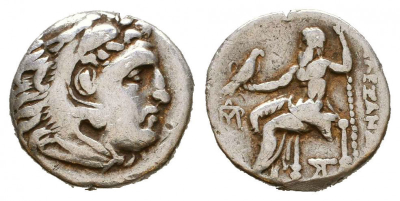 MACEDONIAN KINGDOM. Alexander III the Great (336-323 BC). AR Drachm.
Reference:
...