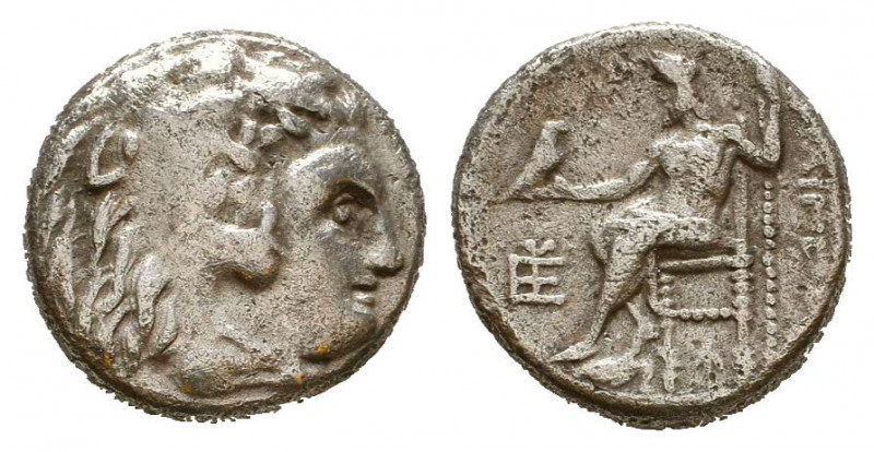 MACEDONIAN KINGDOM. Alexander III the Great (336-323 BC). AR Drachm.
Reference:
...