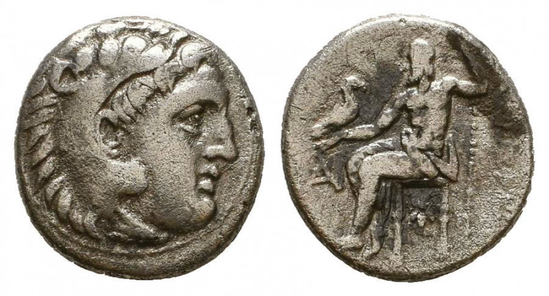 MACEDONIAN KINGDOM. Alexander III the Great (336-323 BC). AR Drachm.
Reference:
...