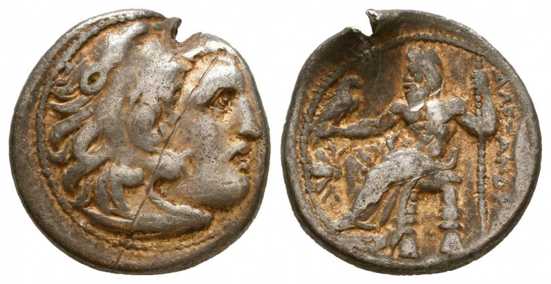 MACEDONIAN KINGDOM. Alexander III the Great (336-323 BC). AR Drachm.
Reference:
...