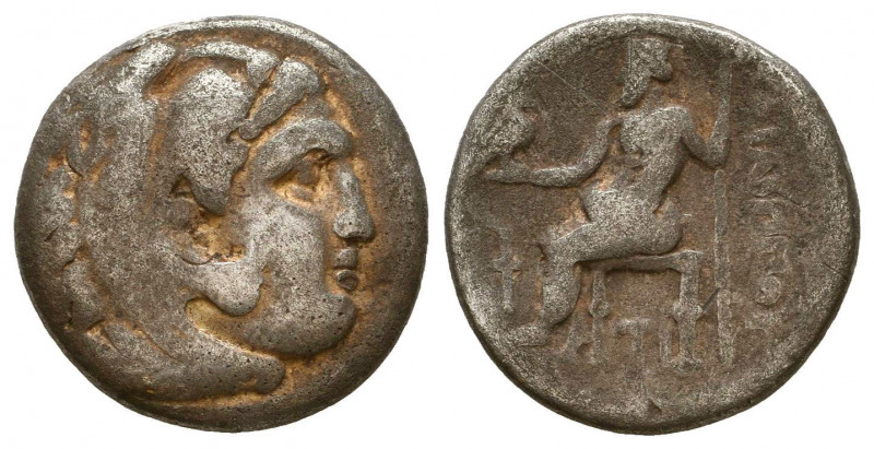 MACEDONIAN KINGDOM. Alexander III the Great (336-323 BC). AR Drachm.
Reference:
...