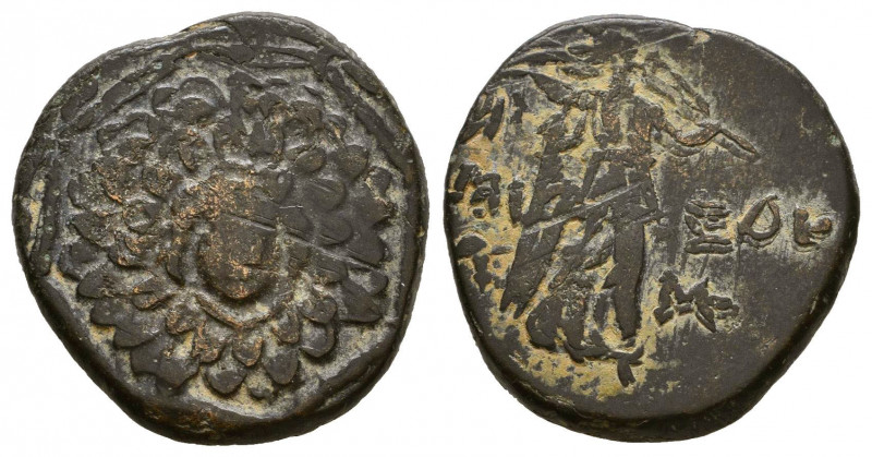 PONTOS, Amisos. Circa 85-65 BC. Æ
Reference:
Condition: Very Fine

Weight: 6.2 g...