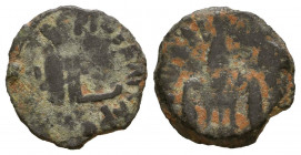 Judaea. Prutah. Jerusalem. 2nd - 1st Century BC . Ae
Reference:
Condition: Very Fine

Weight: 1.6 gr
Diameter: 14 mm