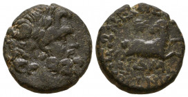 SELEUKID KINGDOM. 2nd - 1st Century BC . Ae
Reference:
Condition: Very Fine

Weight: 6.2 gr
Diameter: 18 mm