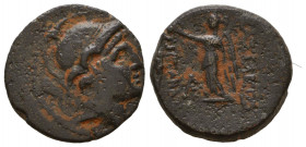 SELEUKID KINGDOM. 2nd - 1st Century BC . Ae
Reference:
Condition: Very Fine

Weight: 5.2 gr
Diameter: 18 mm