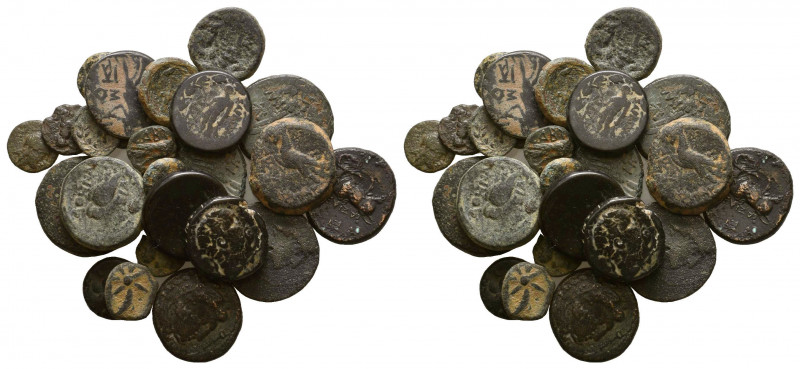 Lot of 25 Greek Coins,
Reference:
Condition: Very Fine

Weight: lot gr
Diameter:...