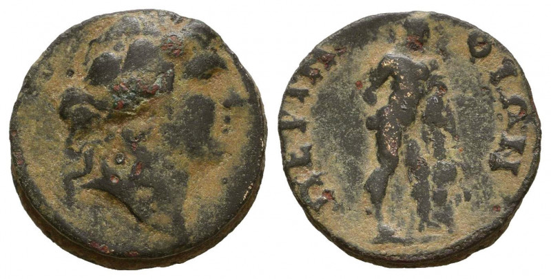 Pseudo-autonomous issue. Æ, 1st century AD. 
Reference:
Condition: Very Fine

We...