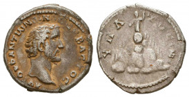 Antoninus Pius (138-161). Cappadocia, Caesarea. AR Drachm
Reference:
Condition: Very Fine

Weight: 3.1 gr
Diameter: 18 mm