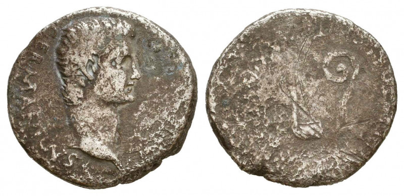 CAPPADOCIA, Caesarea. Gaius (Galigula). 37-41 AD. AR Drachm. Bare head right / I...