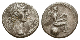 Nero (54-68 AD). AR Hemidrachm, Cappadocia, Caesarea,
Reference:
Condition: Very Fine

Weight: 1.8 gr
Diameter: 12 mm