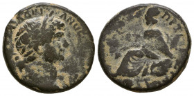 Cappadocia, Tyana. Hadrian. A.D. 117-138. Æ 
Reference:
Condition: Very Fine

Weight: 11.2 gr
Diameter: 24 mm