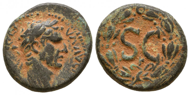 Nerva (96-98). Æ
Reference:
Condition: Very Fine

Weight: 8.2 gr
Diameter: 21 mm...