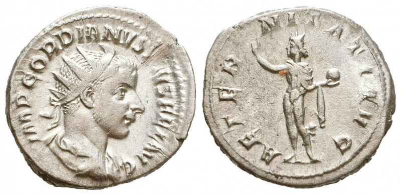 Gordian III. A.D. 238-244. AR antoninianus
Reference:
Condition: Very Fine

Weig...