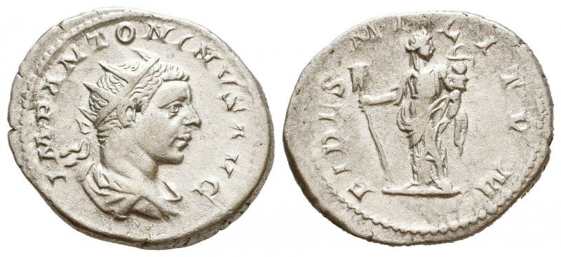 Elagabalus. A.D. 218-222. AR antoninianus
Reference:
Condition: Very Fine

Weigh...