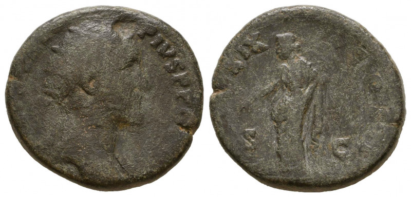 Antoninus Pius (138-161). Æ 
Reference:
Condition: Very Fine

Weight: 11.4 gr
Di...