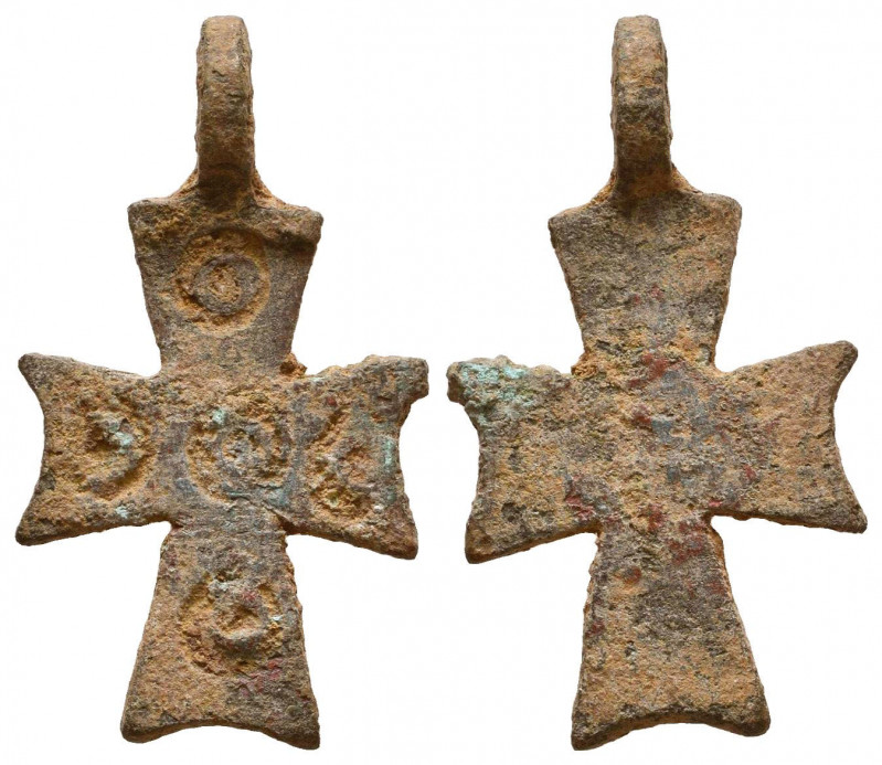 Byzantine Cross Pendant, 7th - 13th Century.
Reference:
Condition: Very Fine

We...