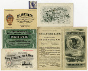 Business Cards & advertising Brochures, ca.1870-1920's.