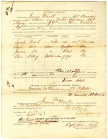 Application of a Drafted Person, 1863 Civil War Substitute Document