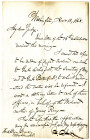 Francis E. Spinner, 1868 Handwritten Letter to a Judge about a Pension Claim for a Widowed Mother of a Civil War Soldier.