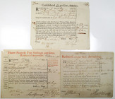 Consolidated £3 per Cent and Reduced Annuities, ca. 1782-1832 Trio