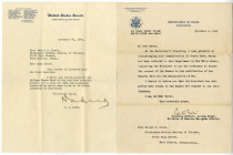 United States Senate and Department of State Correspondence, 1928