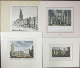 Antique English Engraving and Photograph Group Lot, ca.1770-1900s