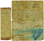 Alabama 1846 Estate Appraisal Document Listing Slaves and Other Property
