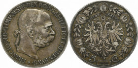 Austria, Franz Joseph, 5 corona 1900
