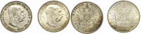 Austro-Hungary, Lot of 2 corona 1912