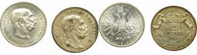Austria, zestaw 2 korony 1912