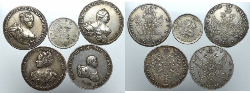 Russia, Lot of copies Patyna. Srebro, masa łączna 60 g. 

Russia, Russland