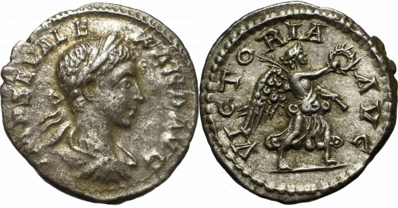 Roman Empire, Severus Alexander, Denarius Obiegowy egzemplarz. patyna, nalot. Aw...