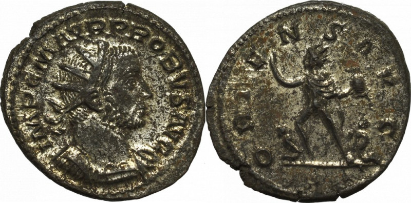 Roman Empire, Probus, Antoninian Lugdunum OBVERSE: IMP C M AVR PROBVS AVG
REVER...