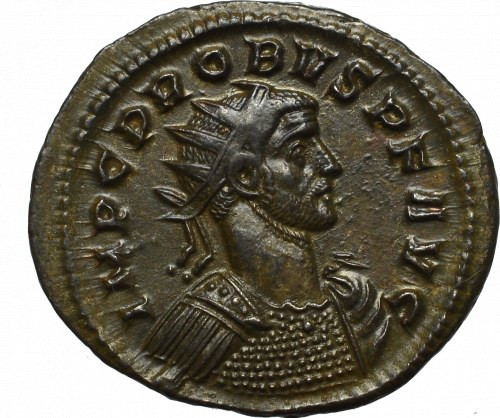 Roman Empire, Probus, Antoninian Ticinum OBVERSE: IMP C PROBVS P F AVG
REVERSE:...