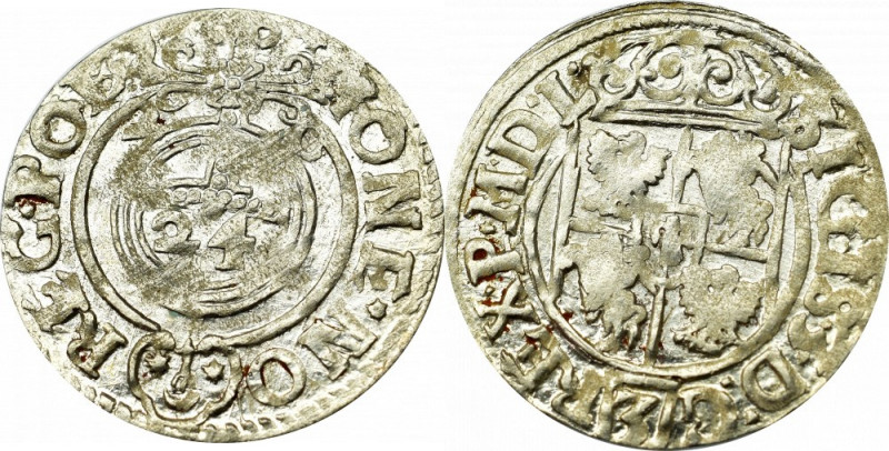 Sigismund III, 1,5 groschen 1620, Bromberg Piękny egzemplarz. Drobne wady blachy...