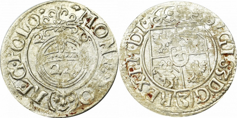 Sigismund III, 1,5 groschen 1620, Bromberg Piękny egzemplarz. Drobne wady blachy...