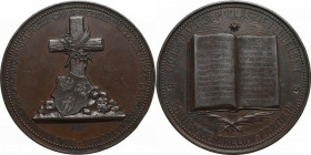 Polska, Medal upamiętniający Rusinów zamordowanych przez Carat, 1874