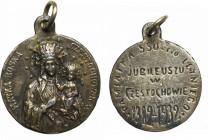 Polska, Medal pamiątka 550 lat obrazu Jasnogórskiego 1932