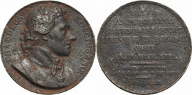 USA, Medal Kościuszko seria sławnych postaci Duranda 1818 - Białogon(?)