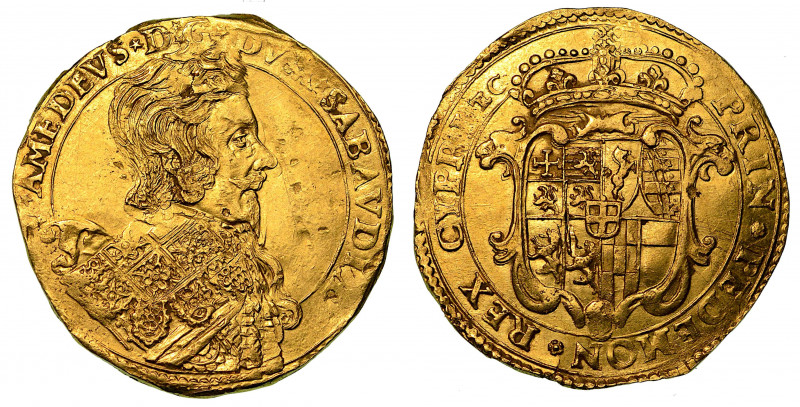 VITTORIO AMEDEO I di SAVOIA. Il leone di Susa (1630-1637). Doppia s.d. Torino.
...